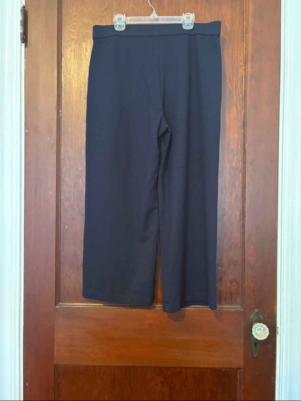 Two Pair of Gloria Vanderbilt Wide-Leg Women's Pants - Classic Pull-On Trousers - Picture 5 of 11